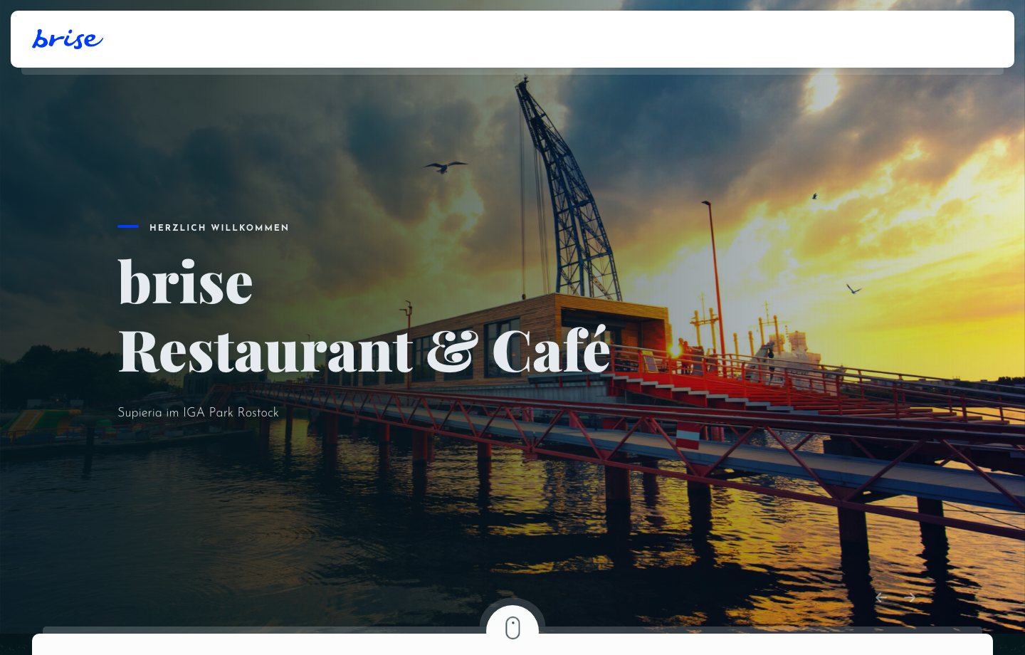 brise: Gastro, Web, Atmosphäre.
